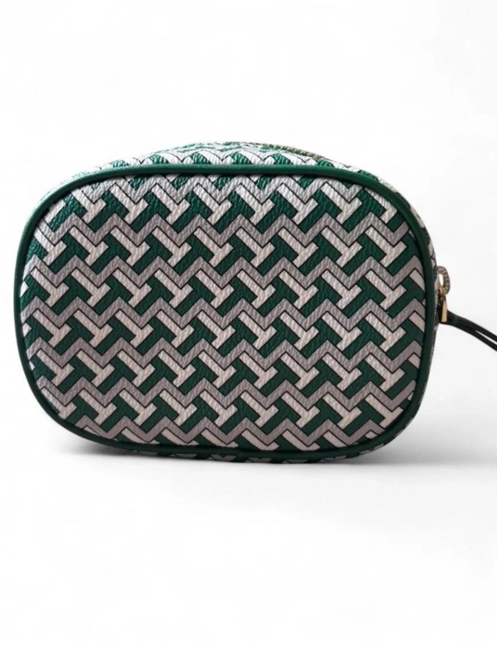 Tory Burch Chevron Cosmetic Case